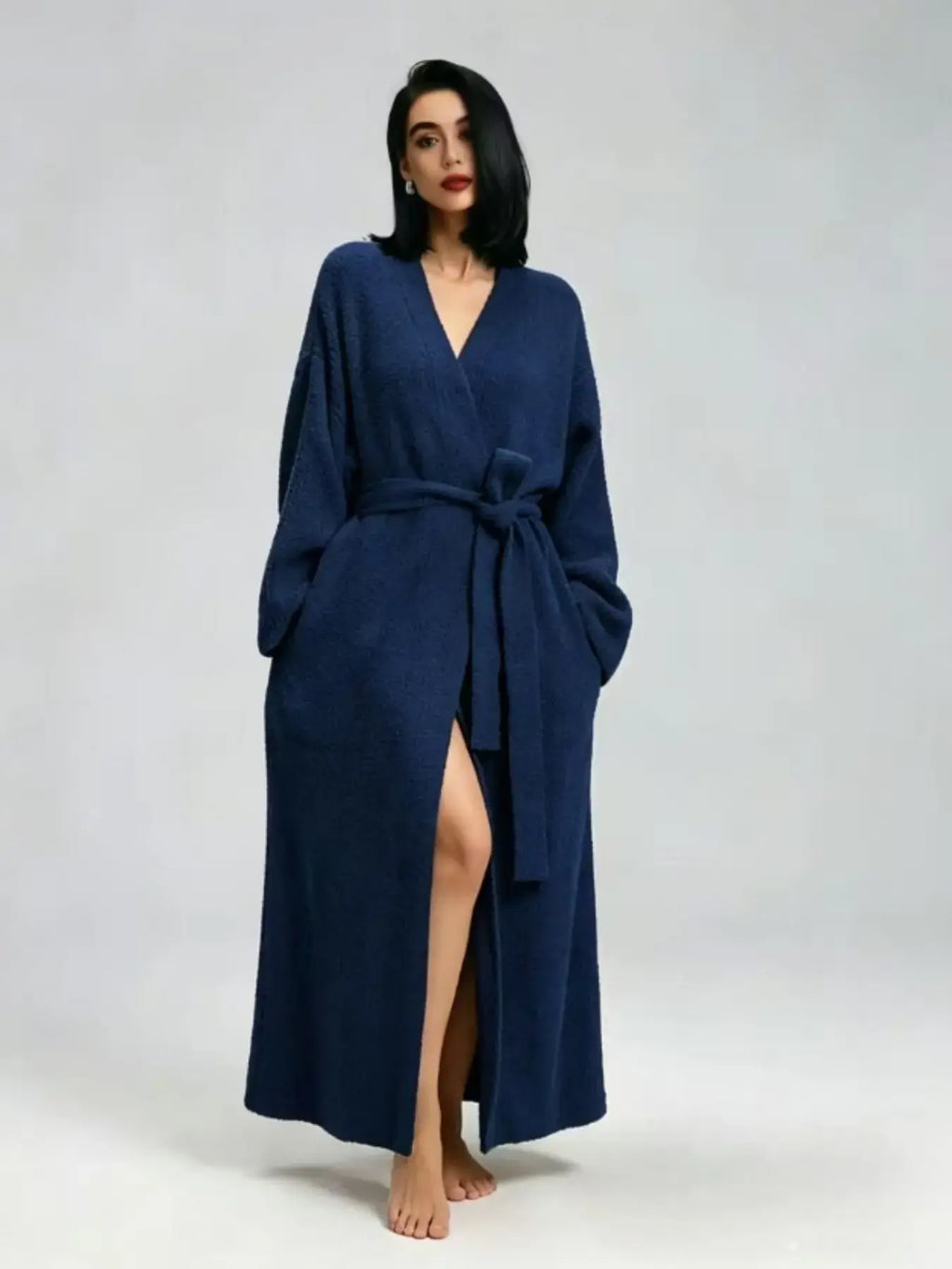 Double-Sided Fleece Robe