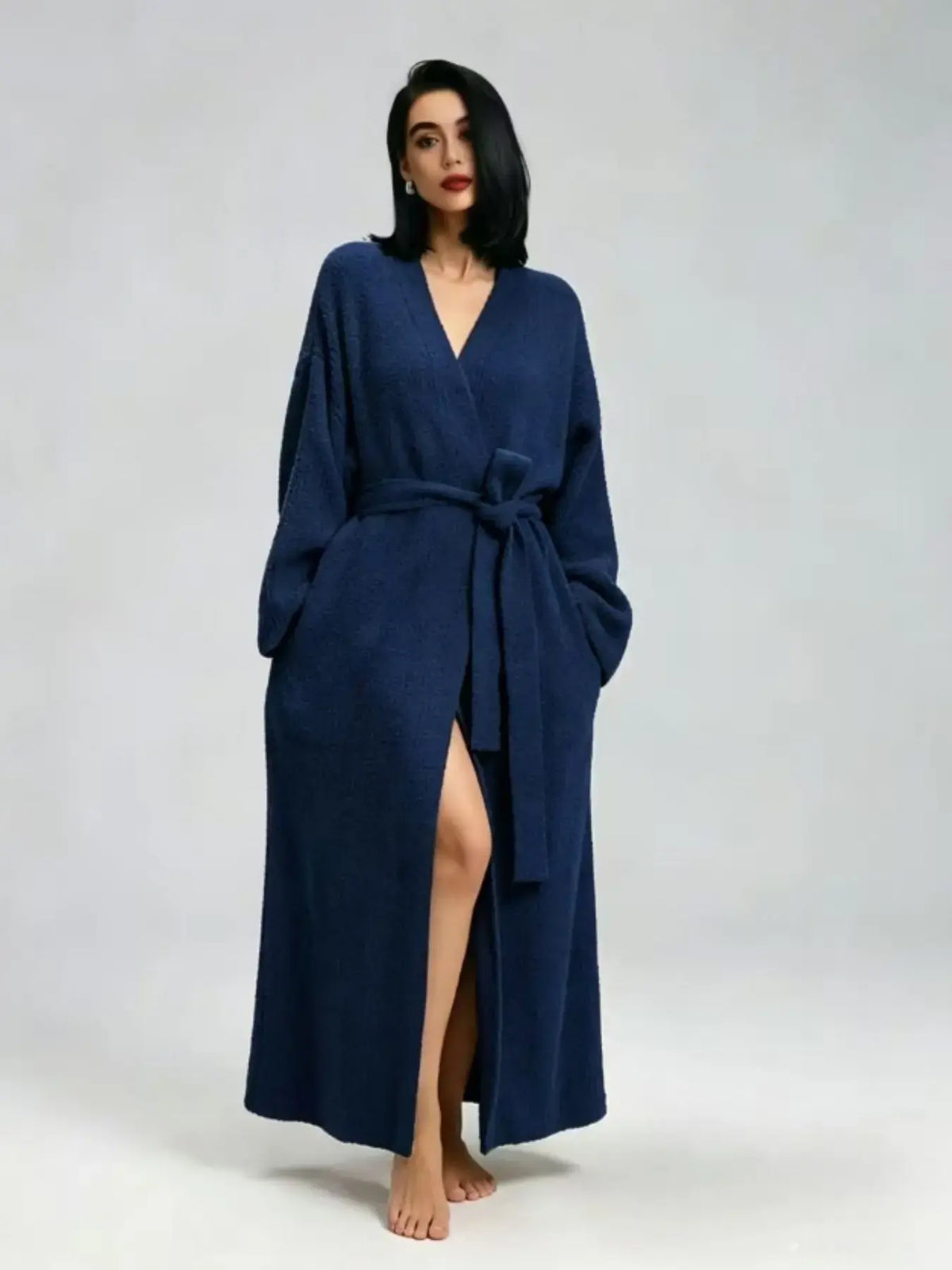 Double-Sided Fleece Robe